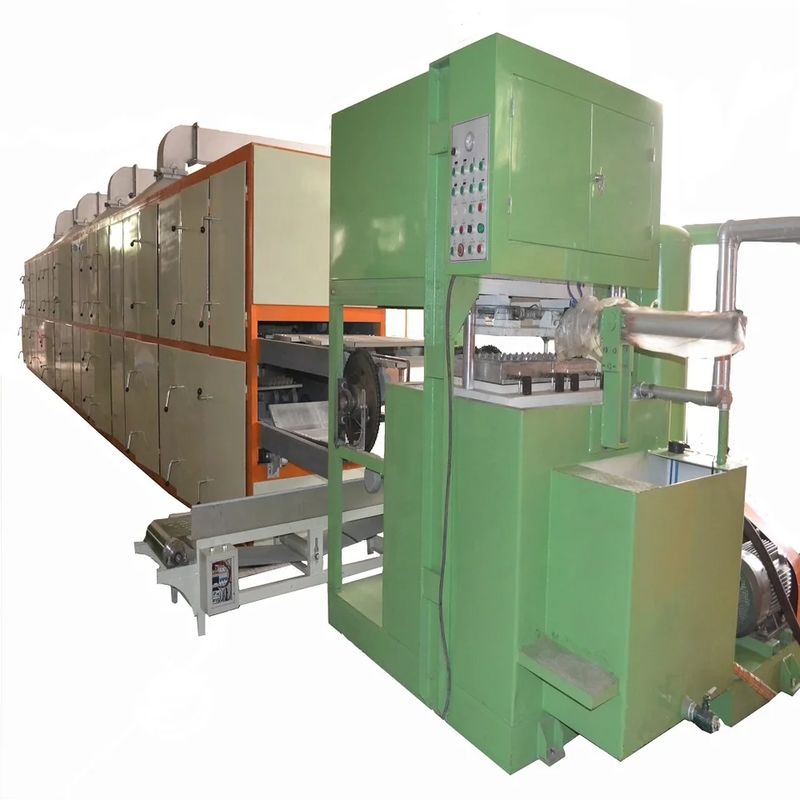 Wysokiej pojemności papierowe pulpę do produkcji jaj Maszyna do produkcji plastikowej folii do pakowania 30-45kw Moc