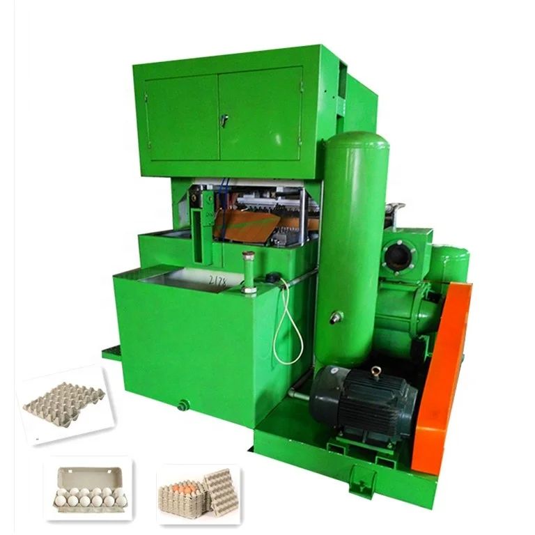 Wysokiej pojemności papierowe pulpę do produkcji jaj Maszyna do produkcji plastikowej folii do pakowania 30-45kw Moc
