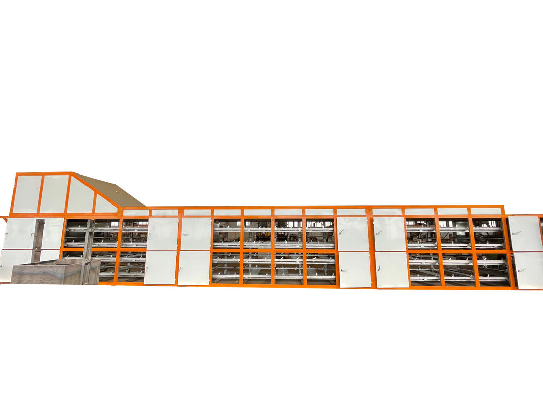 W pełni automatyczna linia do produkcji kartonów na jajka o dużej pojemności 3*4 formy formujące