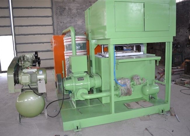 Automatyczna tacka do jaj Tworzenie papieru Pulp Formowanie tacki do pakowania jaj Linia produkcyjna Z 700 sztuk / h Wydajność stabilna