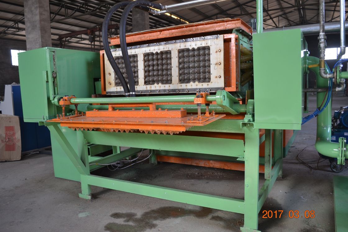 Ekologicznie przyjazne talerze z winem Sprzęt PLC Automatyczne sterowanie Papier Pulp Egg Tray Production Line