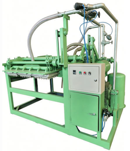 Automatyczny 20-45kw 1500 sztuk na godzinę maszyna do przenoszenia jaj EggTray Linia produkcyjna do produkcji talerzy do jaj Kartony do jaj Buty talerze talerze do pielęgnacji PLC sterowane formy aluminiowe