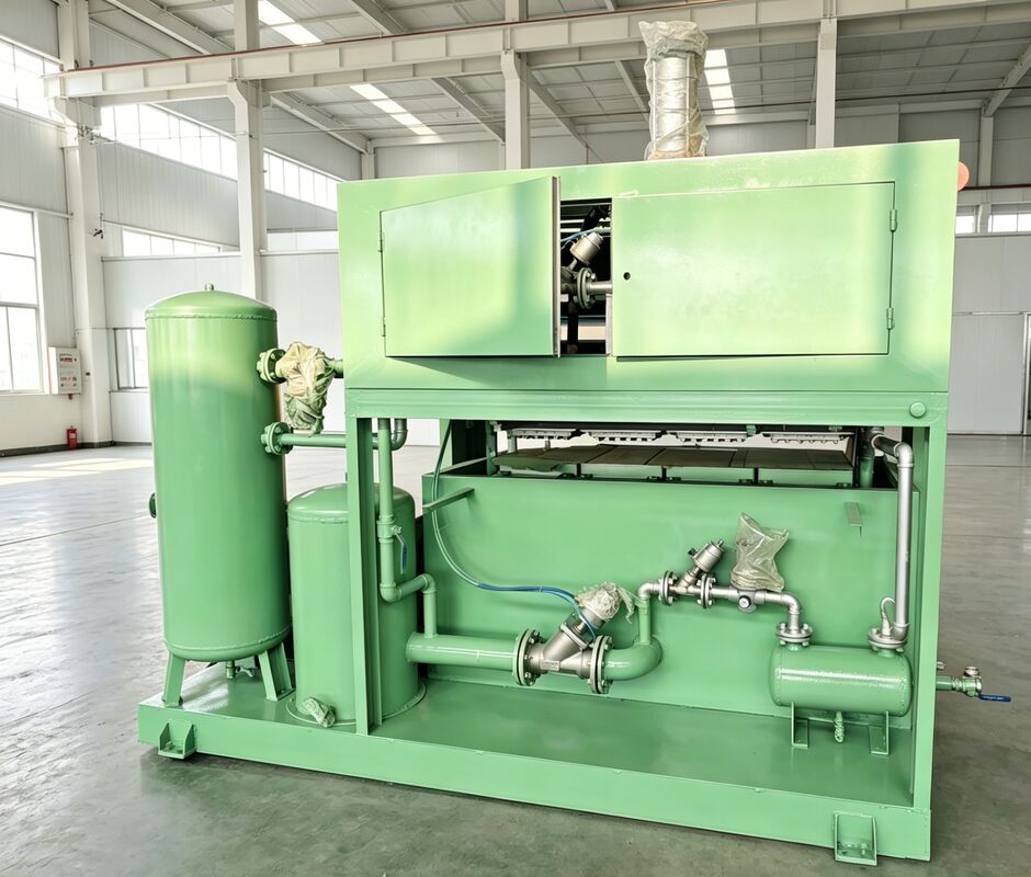 Półautomatyczna maszyna do produkcji wytłaczanek na jajka 700 szt./h-1500 szt./h Zautomatyzowana linia produkcyjna wytłaczanek na jajka z recyklingu