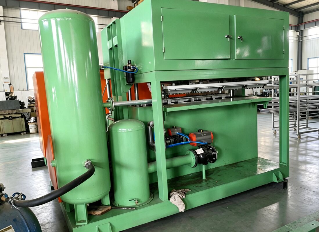 40-65kw 1000-1500 sztuk na godzinę maszyna do składowania jaj EggTray Linia produkcyjna do produkcji płytek do składowania jaj Kartony do jaj Buty płytki do pielęgnacji płytek Aluminiowe formy sterowane przez PLC
