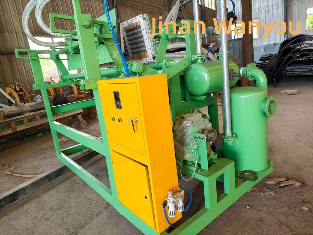 Semi Automatic Paper Egg Tray Machine Simple Structure With 1500 Pieces per Hour Designed for Small Business