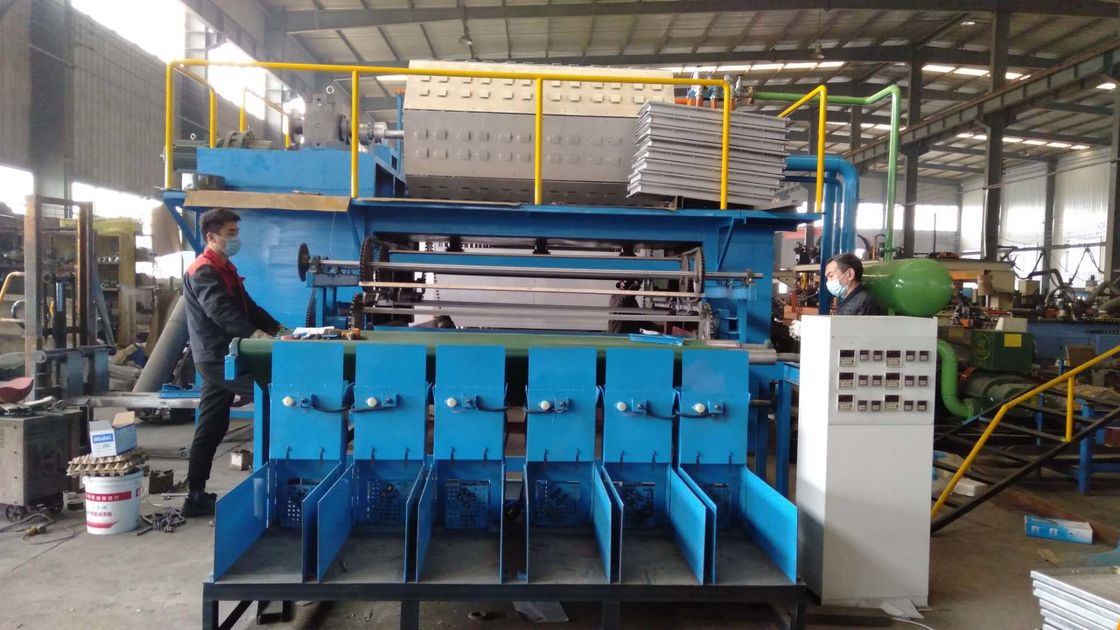 Jednorazowa linia produkcyjna 6000 sztuk papierowych kartonów do jaj z pojemnikami do jaj z certyfikatem CE