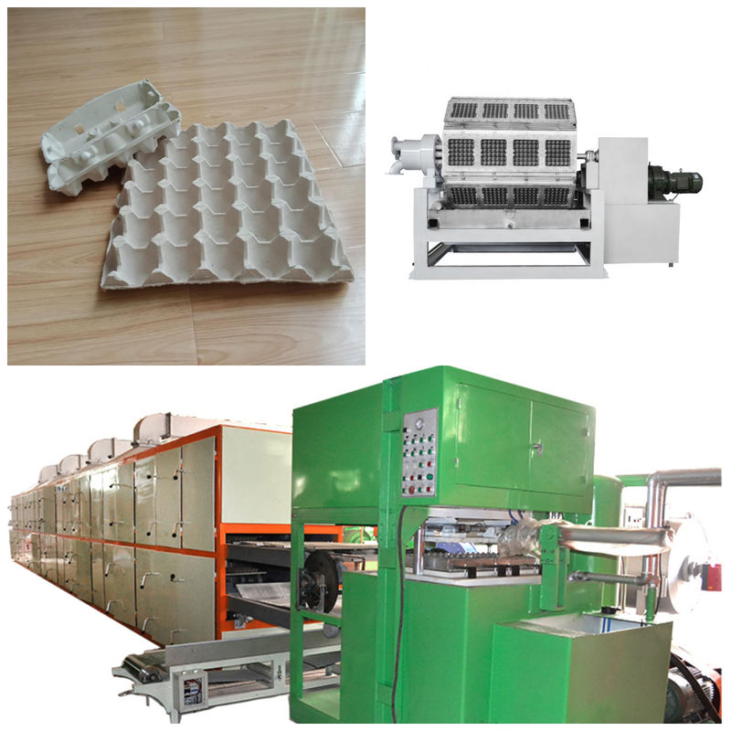 Mała moc PLC sterowanie papier pulp tray Making Machine z online wsparcia technicznego