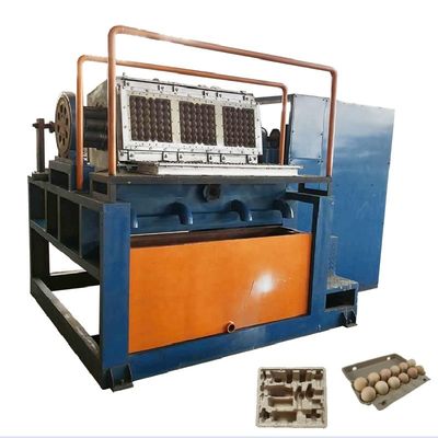 Rodzaj obrotowy 2000 sztuk Pulp Moulding Egg Carton Making Machine Production Line Egg Tray