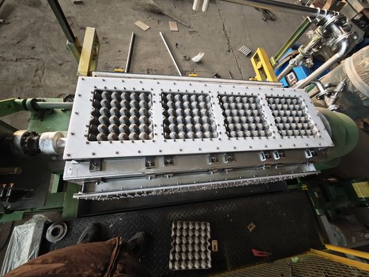 Nowy WANYOU automatyczna maszyna do tacki na jajka z papieru makulaturowego maszyna do formowania masy celulozowej sterowanie PLC Panel dotykowy 2500-3000 sztuk/h