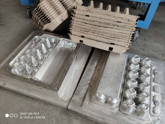Maszyna do tacek na jajka papierowe 20/30/6/12/15/18 Forma na tacę na miazgę wnękową do formowanych produktów z masy celulozowej